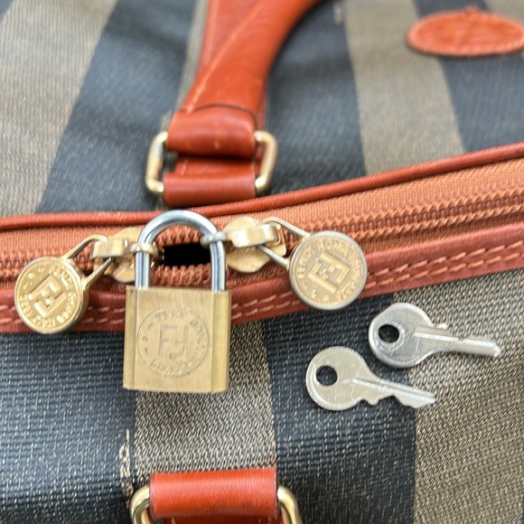 FENDI PEQUON DUFFLE BAG 40cm in excellent condition - Picture 14 of 17